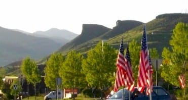 American Flags - Golden Colorado