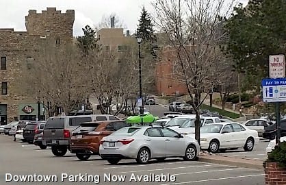 Downtown Parking - Golden Colorado