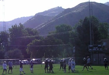 Athletics in Lions Park - Golden Colorado