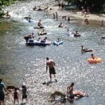 Tubing in Golden Colorado