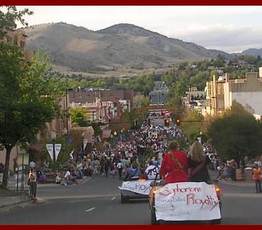 Golden High School Homecoming Parade - Golden Colorado