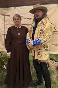 Buffalo Bill and Louisa Cody - Golden Colorado