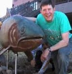 Pat Madison and Return of the Cutthroat - Public Art in Golden Colorado