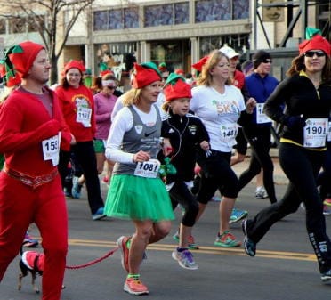 5K Elf Run in downtown Golden to support Be A Tool