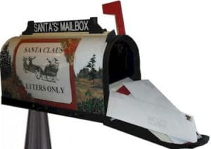 Santa's Mailbox in Golden Colorado