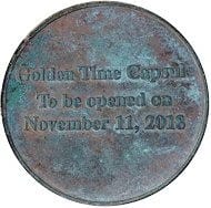 Golden Time Capsule from 1968