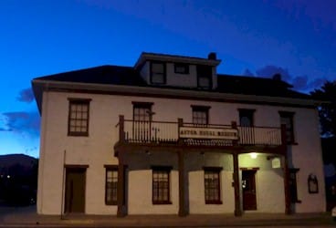 1867 Astor House at Twilight