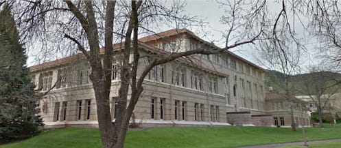 Berthoud Hall, modern day, from Google Maps