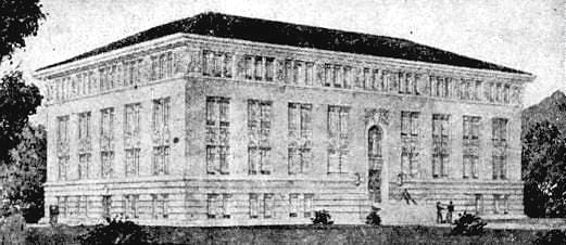 Berthoud Hall on the Colorado School of Mines Campus, 1938