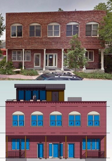 Before and After pictures of 912  12th St.