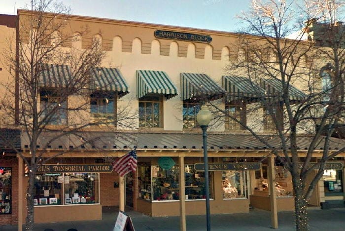 The Harrison Block, 1206-1210 Washington Avenue in downtown Golden