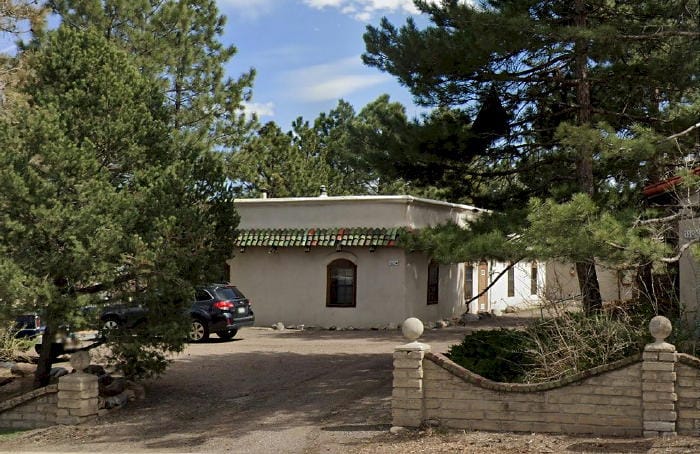 One of the adobe buildings on the Christiansen property