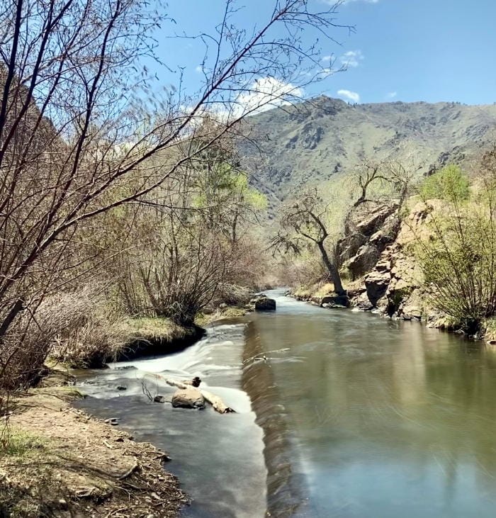 Clear Creek Canyon in the Spring