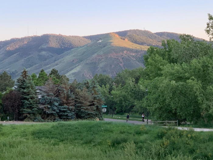 View of Mount Zion & Lookout Mountain from the Tucker Gulch Trail