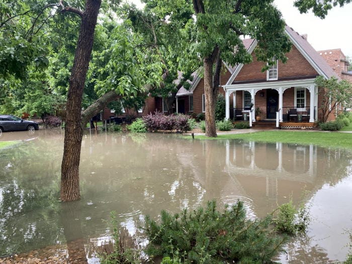 Woodhouse Spa nearly flooded