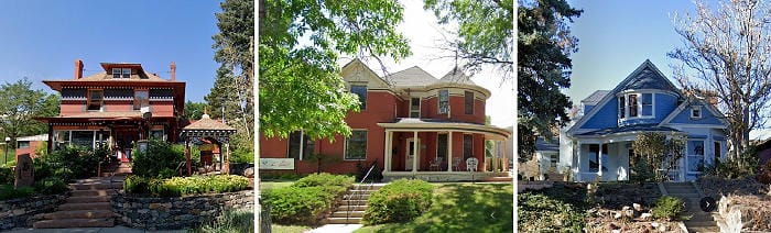 Homes at 1522, 1510, and 1422 Washington Avenue - all taken from Google Street Images