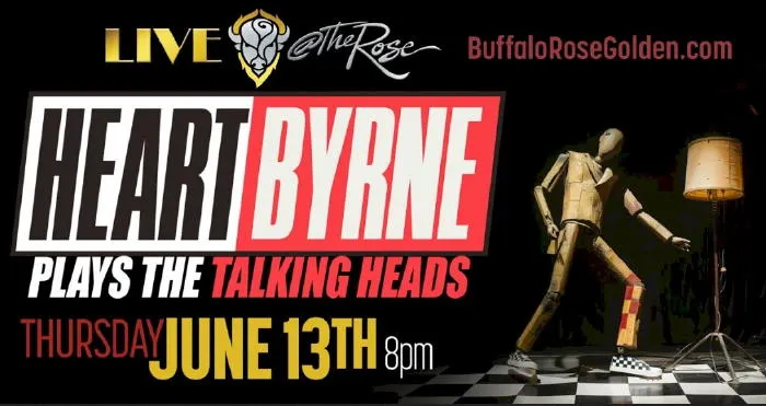 HeartByrne (Talking Heads tribute band) at the Buffalo Rose