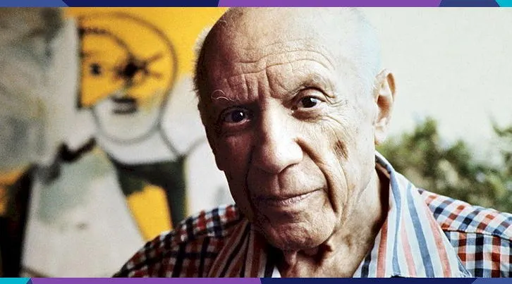 portrait of Pablo Picasso