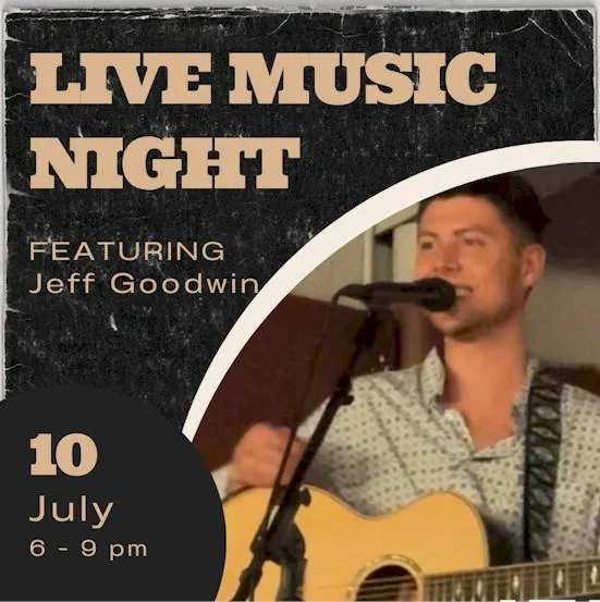 Live Music Night featuring Jeff Goodwin at Morris & Mae