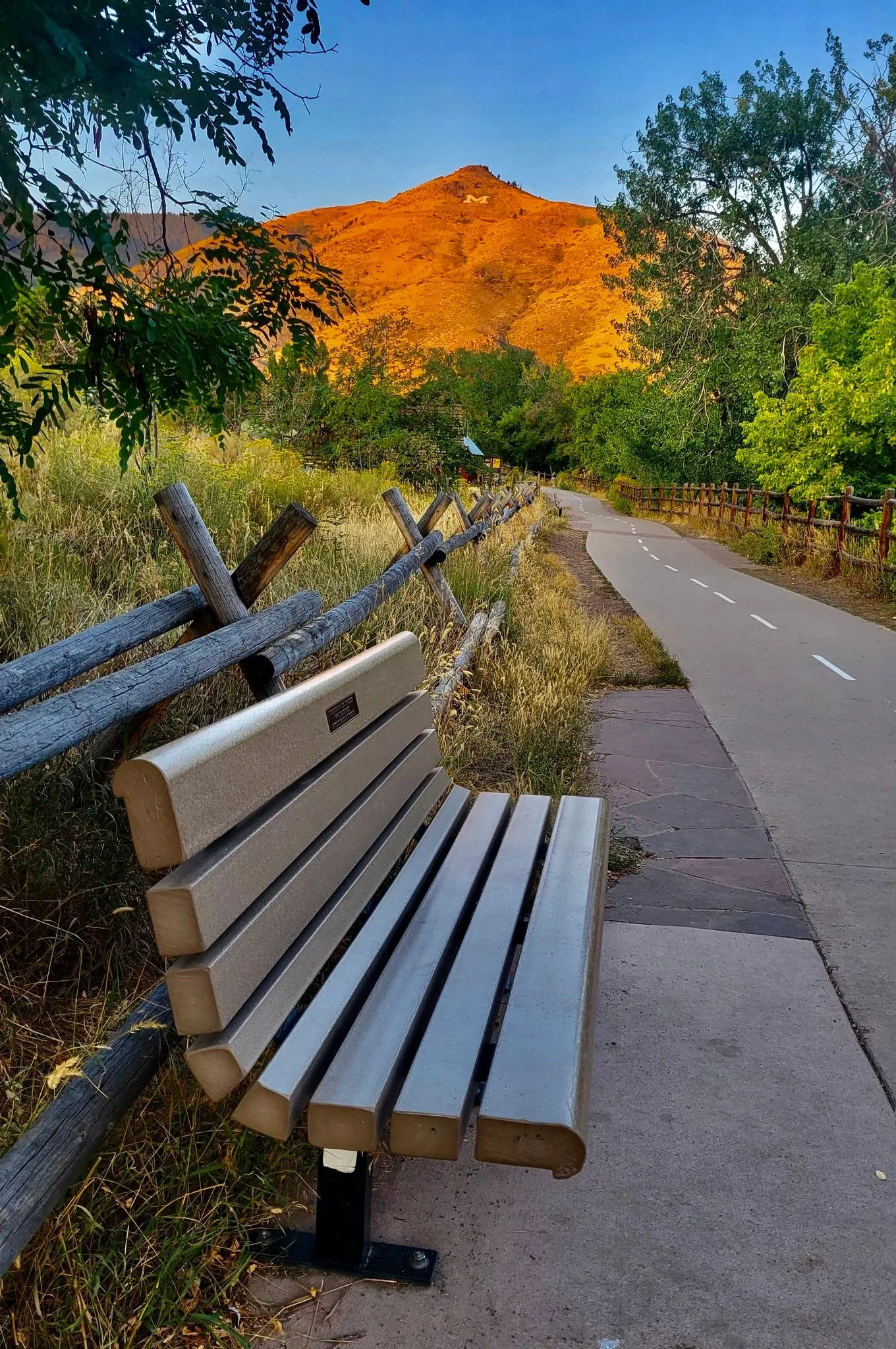 Morning Light on the Mountain