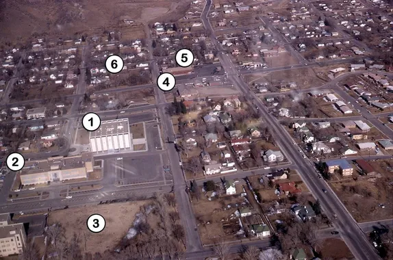 Aerial View of Golden, 1966