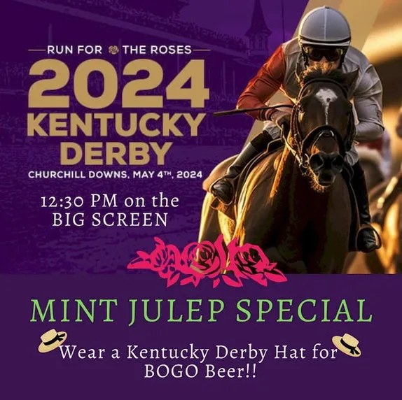 12:30-3:30 Kentucky Derby Watch Party @ Morris & Mae