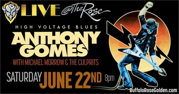 Anthony Gomes with Michael Morrow & the Culprits at the Buffalo Rose