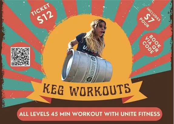 9-9:45AM Keg Workouts Outdoor Fitness Series @ Golden Mill