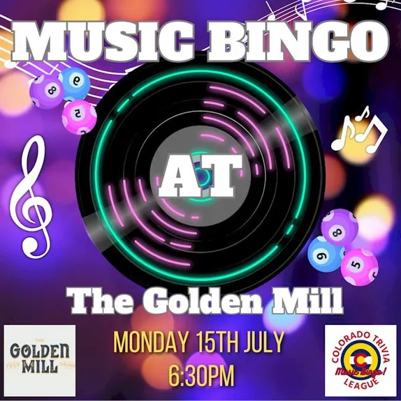 Music Bingo at the Golden Mill