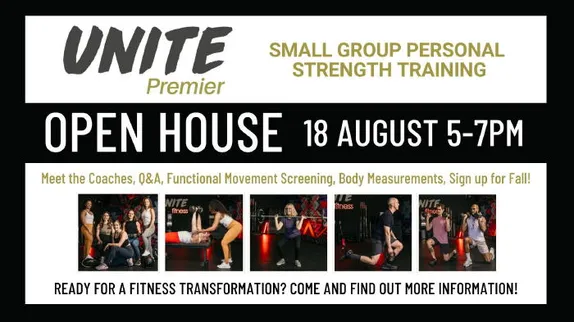 Open House to Learn about Small Group Personal Training @ Unite Fitness