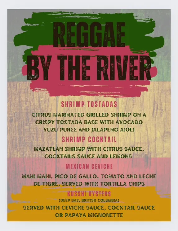 3-7PM Reggae By The River