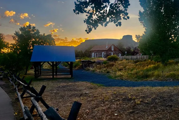 Early morning, late summer at the History Park