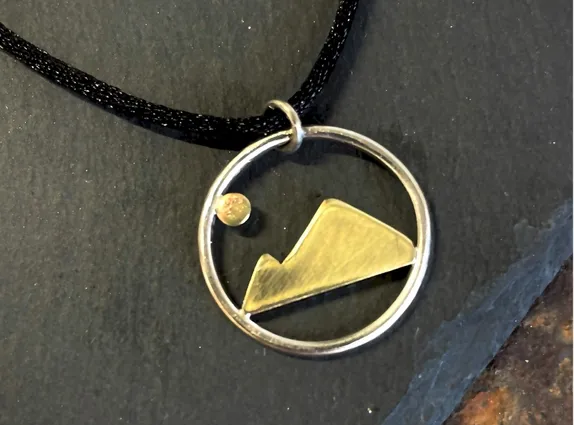 Craft a Golden Mountain Pendant @ Foothills Art Center