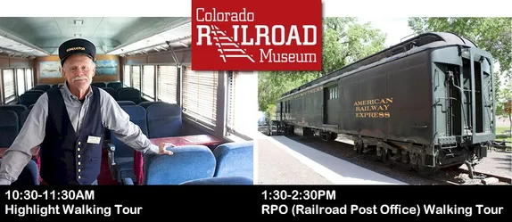 10:30AM and 1:30PM Walking Tours @ the Railroad Museum