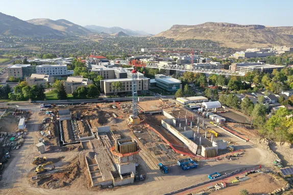 Progress on the Residence Hall