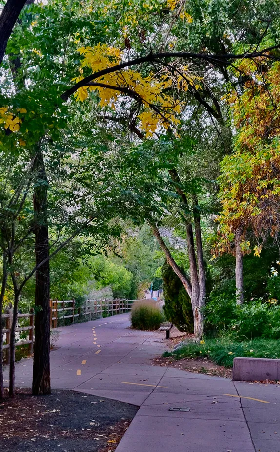 Autumn Arriving on the Clear Creek Trail