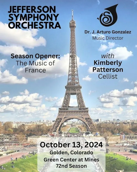 3PM "The Music of France" with the Jefferson Symphony Orchestra - Season Opener