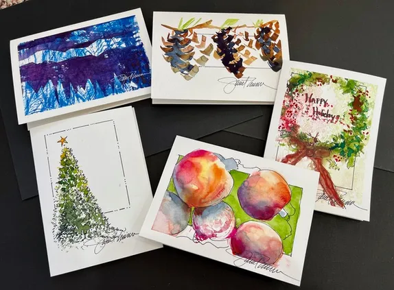 10AM-4PM Watercolor Notecards with Janet Nunn