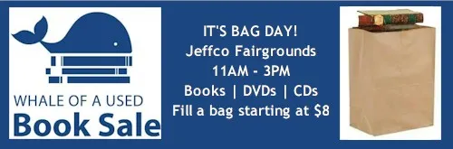 11AM-3PM Fall Whale of a Used Book Sale (Bag Day!)