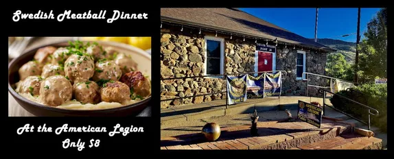 5-7PM Swedish Meatballs Dinner @ the Golden American Legion