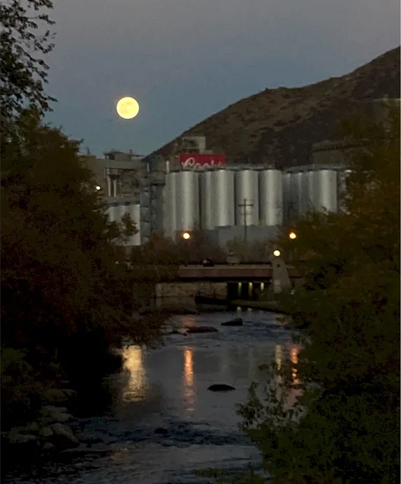 Full Moon Over Coors