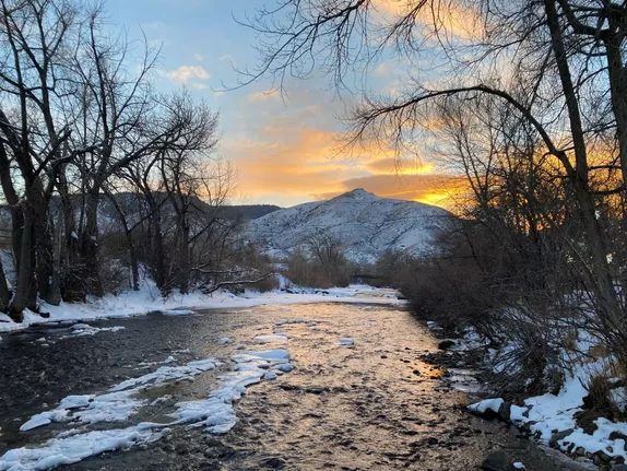 Winter Sunset