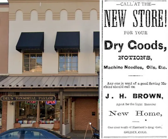 Another Historic Business: J. H. Brown