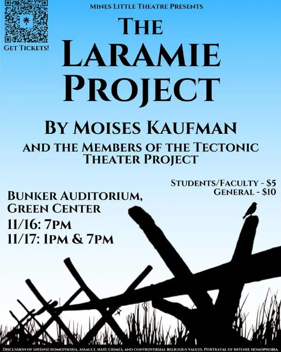 7PM The Laramie Project @ Colorado School of Mines