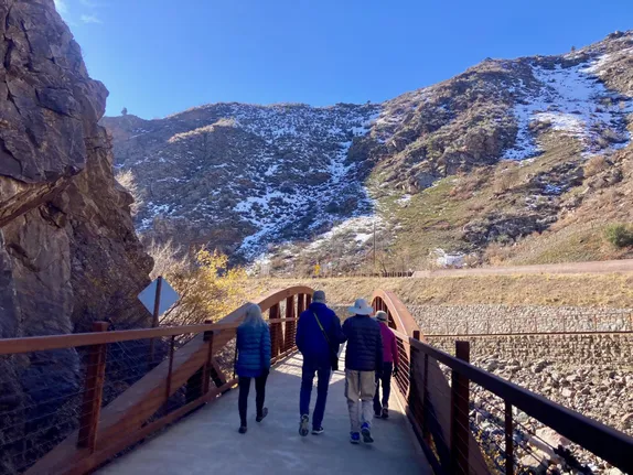 Snow Melting on the Peaks to Plains Trail