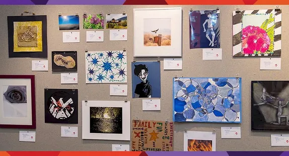 3-5PM Golden Teen Art Exhibition - Reception @ The Library