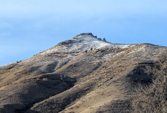 White Christmas (at the Very Top of Mt. Zion)