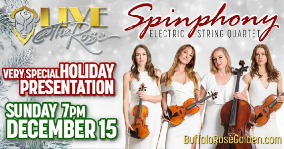 7PM Spinphony Electric String Quartet @ The Buffalo Rose