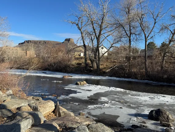 Puzzle: Cold but Sunny on the Creek